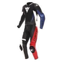 Dainese DEMON SPRINT 2PCS kombinéza černá/bílá/červená vel.52